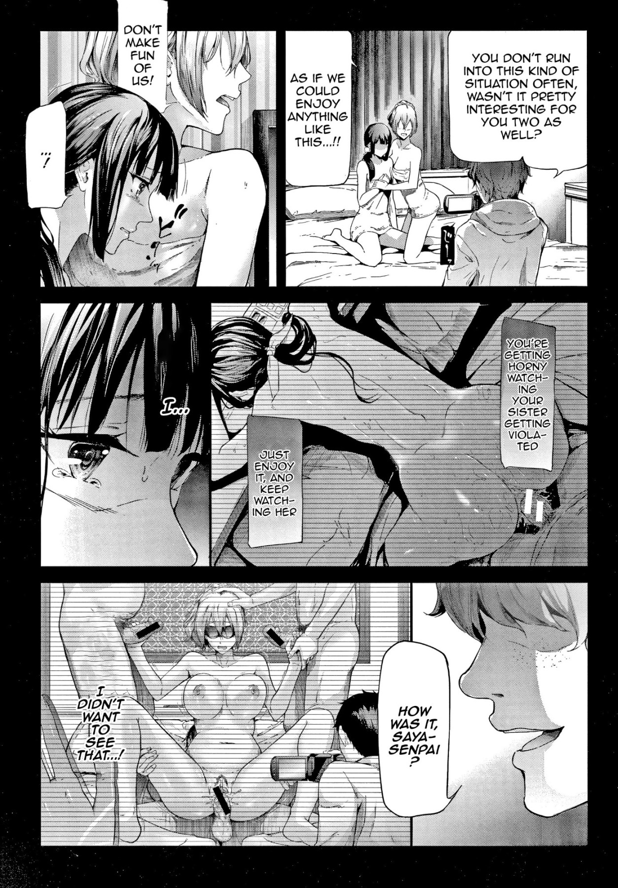 Hentai Manga Comic-The Sakuramiya Sister's NTR Records-Chapter 3-8